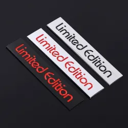 PegatinasAdhesivo 3D para coche - emblema metálico - LIMITED EDITION