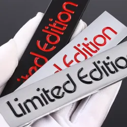 PegatinasAdhesivo 3D para coche - emblema metálico - LIMITED EDITION