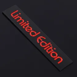3D car sticker - metal emblem - LIMITED EDITIONStickers