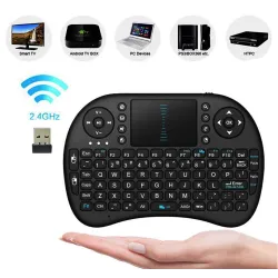 TecladosControl remoto de Android TV Box - panel táctil - PC - Bluetooth - teclado en inglés