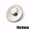 N35 - neodymium magnet - strong round disc - 10mm * 4mmN35