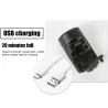 BicicletaBocina de bicicleta - USB recargable - alarma antirrobo