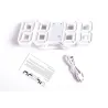 RelojesReloj de pared digital 3D moderno - LED - USB - con función de alarma
