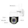 Cámaras de seguridadCámara CCTV de seguridad - visión nocturna - exterior - WiFi - 2MP - PTZ - HD - 1080P