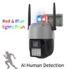 Cámaras de seguridadCámara CCTV de seguridad - detección humana - seguimiento automático - visión nocturna HD - resistente al...