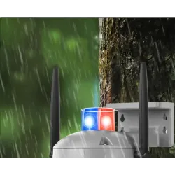 Cámaras de seguridadCámara CCTV de seguridad - detección humana - seguimiento automático - visión nocturna HD - resistente al...