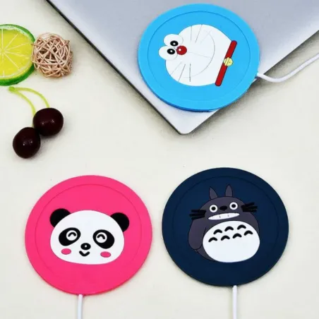 Calentadores de tazaCalentador de tazas de silicona - calentador de té / café / leche - USB - 5V