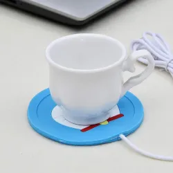 Calentadores de tazaCalentador de tazas de silicona - calentador de té / café / leche - USB - 5V