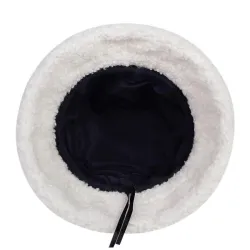 Lamb wool hat - bucket type - arrow symbol printHats & caps