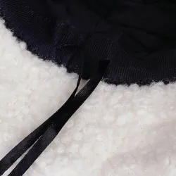Lamb wool hat - bucket type - arrow symbol printHats & caps
