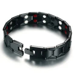 PulserasBrazalete de magnetoterapia - adelgazante / energético - 4000 Gauss - acero inoxidable