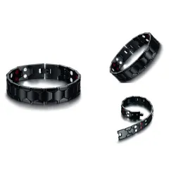 PulserasBrazalete de magnetoterapia - adelgazante / energético - 4000 Gauss - acero inoxidable
