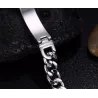 PulserasPulsera de acero inoxidable - Jesús / cruz