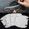 Transparent foil sticker - car door handle protection - anti-scratch - 4 piecesStickers