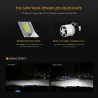 H7OSLAMP - COB 12V - 24V LED - faros de coche - bombilla - Hi-Lo beam - 72W - 8000LM - 6500K - 2 piezas