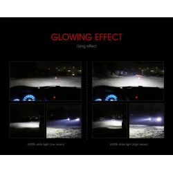H7OSLAMP - COB 12V - 24V LED - faros de coche - bombilla - Hi-Lo beam - 72W - 8000LM - 6500K - 2 piezas