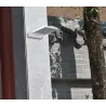 Alumbrado públicoAplique de pared con energía solar - lámpara impermeable - sensor de movimiento - 48 LED