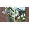 Alumbrado públicoAplique de pared con energía solar - lámpara impermeable - sensor de movimiento - 48 LED
