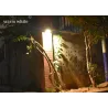Alumbrado públicoAplique de pared con energía solar - lámpara impermeable - sensor de movimiento - 48 LED