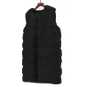 ChaquetasElegante abrigo sin mangas - chaleco de piel.