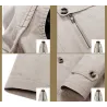 ChaquetasChaqueta larga con capucha - cortavientos - con cremallera / botones