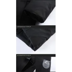 Long winter hooded jacket - zipper - buttonsJackets