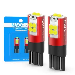 T10NAO - T10 - W5W - LED - 5W / 6W - bombilla de coche - 2 piezas