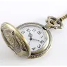 Vintage quartz pocket watch - Russian style - with chainWatches