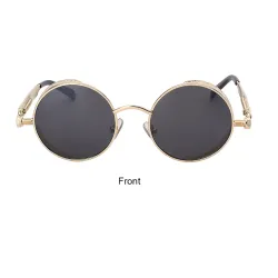 Gafas de solGafas de sol redondas de metal - steampunk / estilo gótico - UV400 - unisex