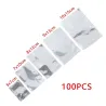 CocinaBolsas de aluminio con sello plateado - vacío - 100 piezas