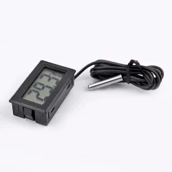 Digital thermometer - LCD display - probe sensorAquarium