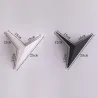 ApliquesAplique LED moderno - diseño triangular - aluminio - 3W - 220V