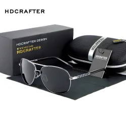 HDCRAFTER - Vintage oversized sunglasses - polarised - UV400Sunglasses