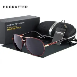 HDCRAFTER - Vintage oversized sunglasses - polarised - UV400Sunglasses