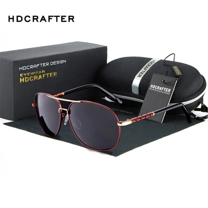 Gafas de solHDCRAFTER - Gafas de sol oversize vintage - polarizadas - UV400