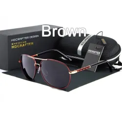 Gafas de solHDCRAFTER - Gafas de sol oversize vintage - polarizadas - UV400