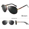 HDCRAFTER - Vintage oversized sunglasses - polarised - UV400Sunglasses