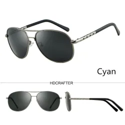 HDCRAFTER - Vintage oversized sunglasses - polarised - UV400Sunglasses