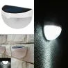 Outdoor wall light - solar lamp - motion sensor - waterproof - 6 LEDSolar lighting