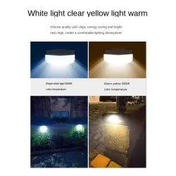 Outdoor wall light - solar lamp - waterproof - LEDSolar lighting