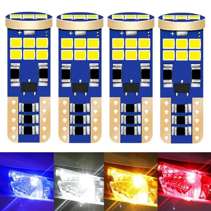 T10T10 W5W WY5W - CREE CHIP LED - bombilla de coche - 4 piezas