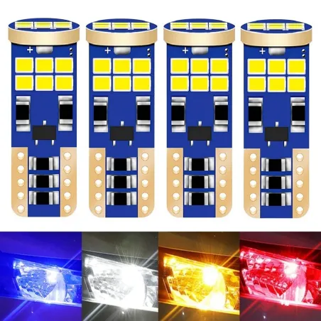 T10T10 W5W WY5W - CREE CHIP LED - bombilla de coche - 4 piezas