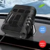 Accesorios de interiorCalentador de coche 4 en 1 - ventilador de refrigeración/calefacción - secador/desempañador/descongelad...