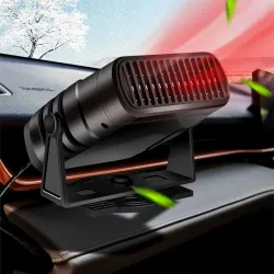 Accesorios de interiorCalentador de coche 4 en 1 - ventilador de refrigeración/calefacción - secador/desempañador/descongelad...