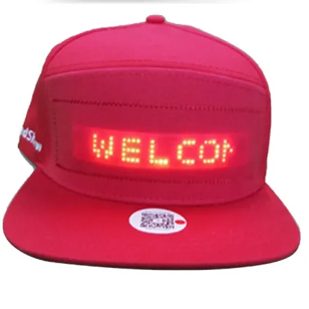 Sombreros & gorrasGorra de béisbol con LED luminoso - control Bluetooth