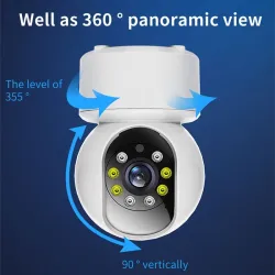 Cámaras de seguridadCámara inalámbrica - monitor de bebé - seguimiento automático - audio bidireccional - 5G IP - WiFi - 720P