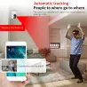 Cámaras de seguridadCámara inalámbrica - monitor de bebé - seguimiento automático - audio bidireccional - 5G IP - WiFi - 720P