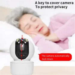 Cámaras de seguridadCámara inalámbrica - monitor de bebé - seguimiento automático - audio bidireccional - 5G IP - WiFi - 720P