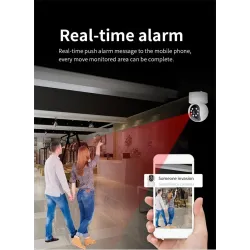 Cámaras de seguridadCámara inalámbrica - monitor de bebé - seguimiento automático - audio bidireccional - 5G IP - WiFi - 720P