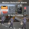 Cámaras de seguridadCámara de seguridad WiFi - audio bidireccional - 1080P - 4MP - Wifi PTZ - IP - robot negro